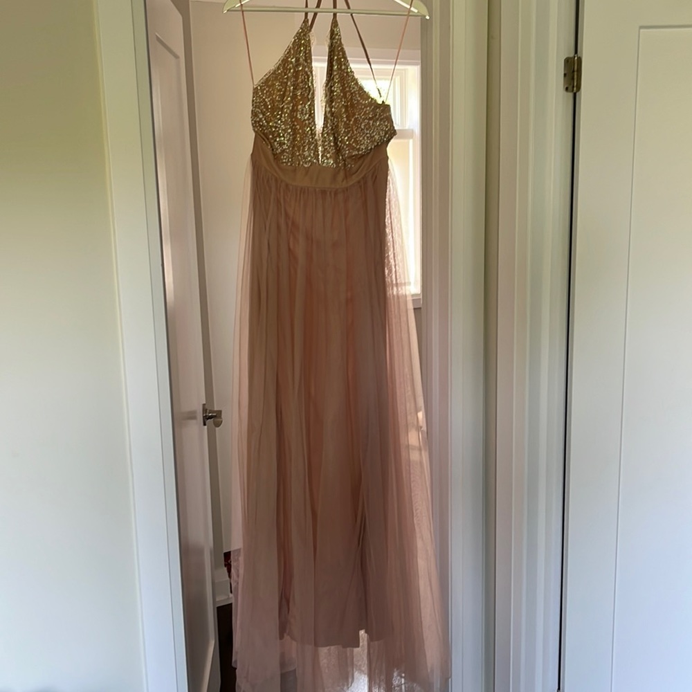 Excellent condition size L maxi dress from Honey (Chelsea brand).